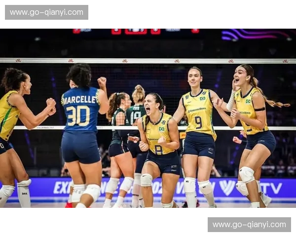 巅峰对决：当桑巴军团遇见东欧铁骑，巴西女排与塞尔维亚的冰火之歌